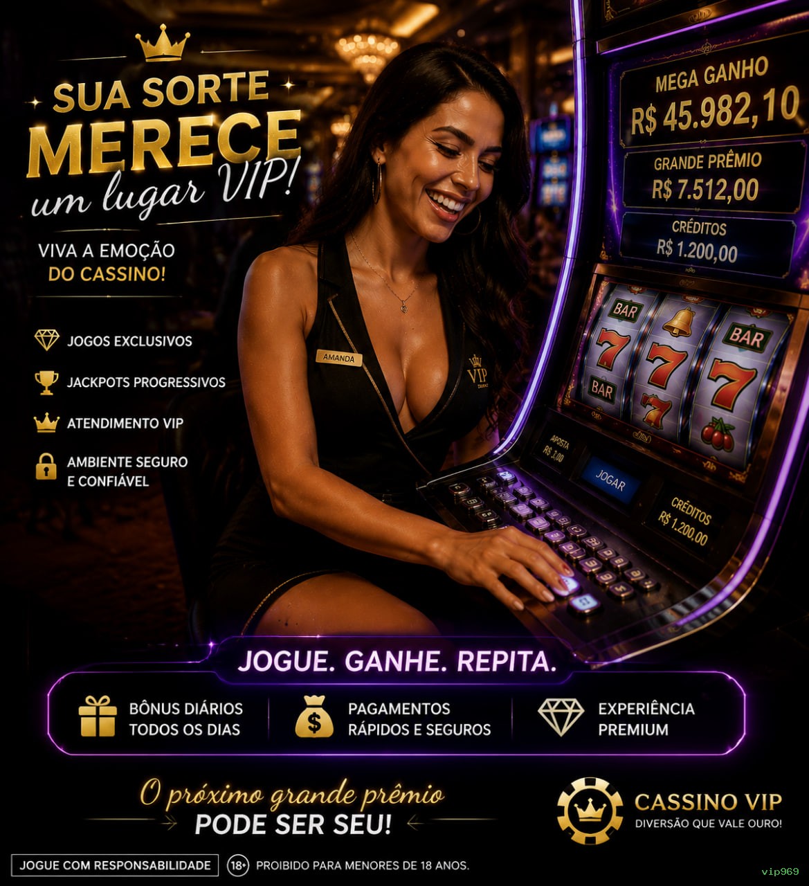 Suporte VIP vip969 - atendimento prioritário